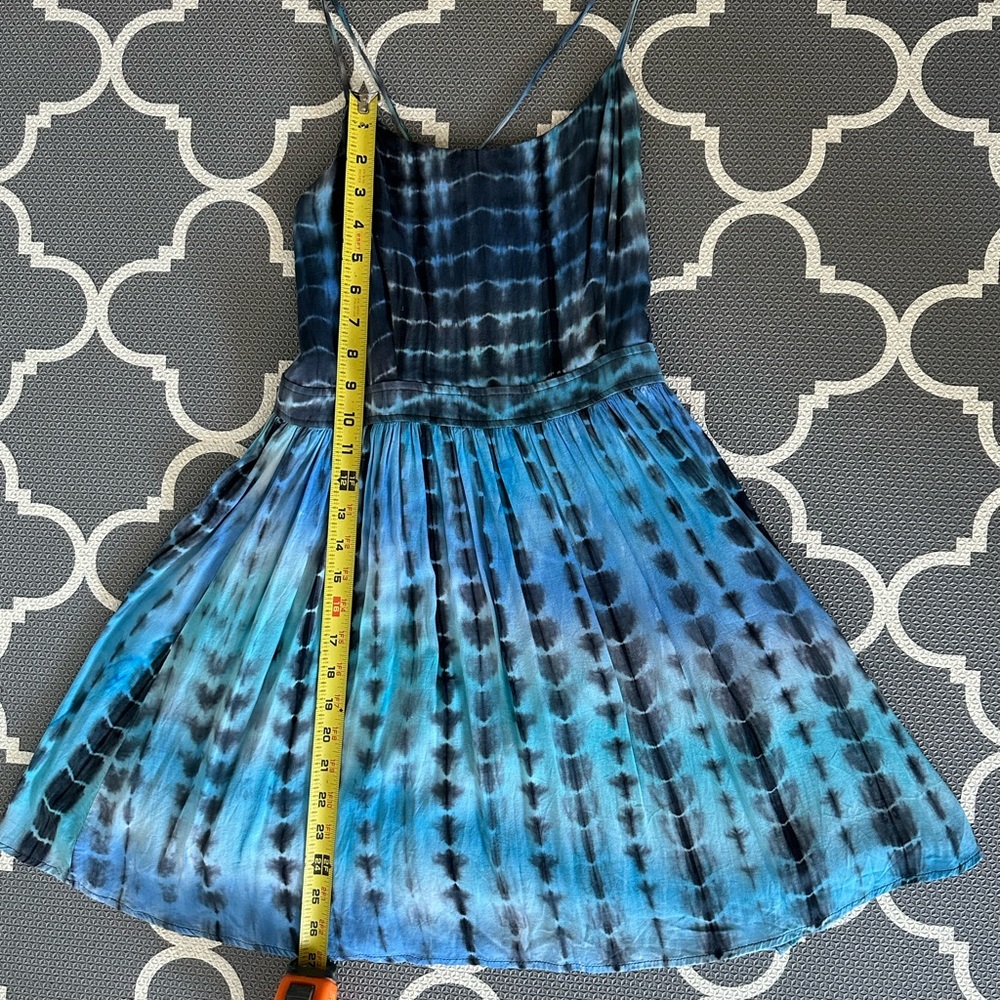 Beautifully dyed blue sundress